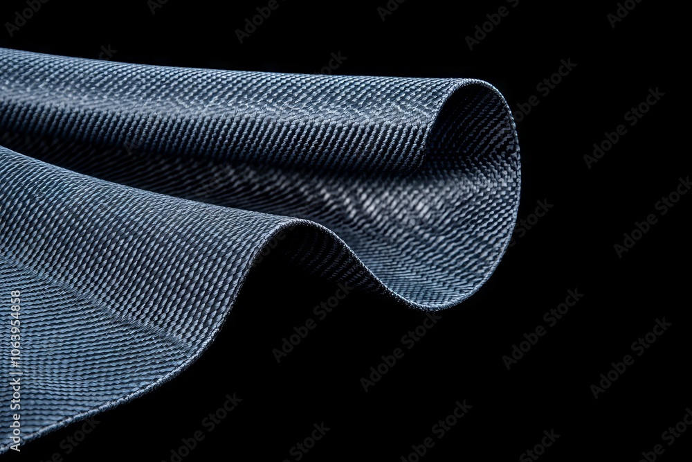 Poster the background of the 3d rendering is made up of a chain armor metallic pattern texture.