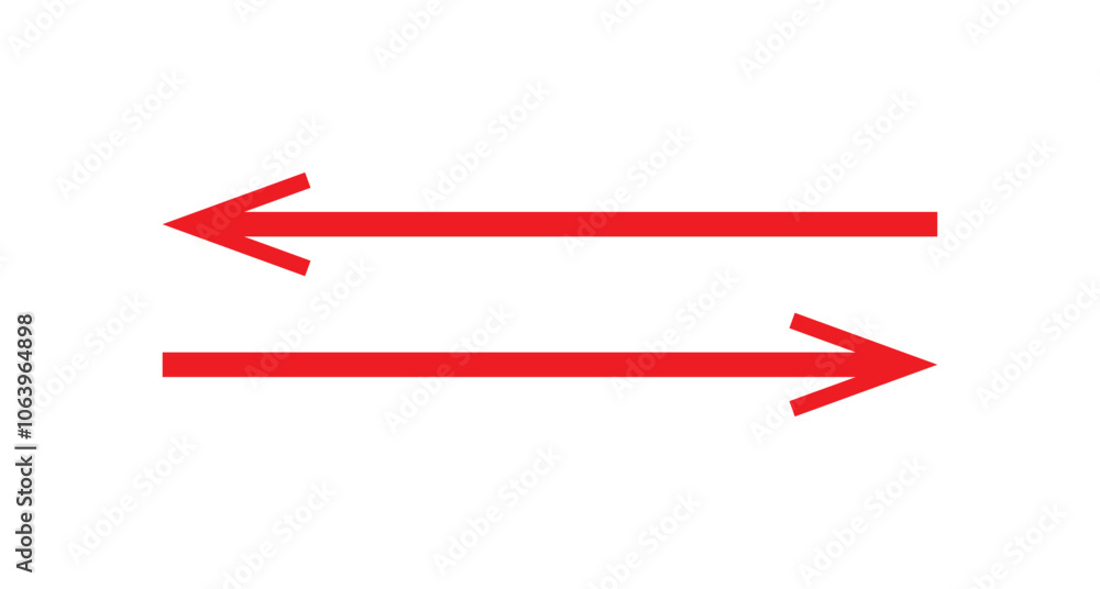 Poster horizontal straight arrow. thin long arrow vector icon. right thin line, horizontal arrow long vecto