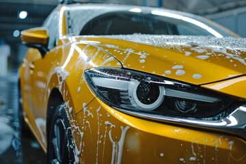 Car detailing in action