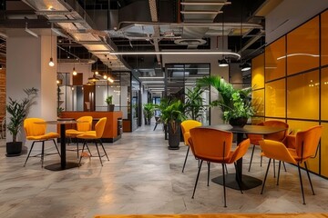 Fototapeta premium Interior of a modern empty business office