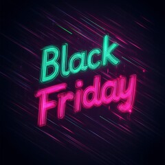 Obraz premium ''Black Friday'' text banner