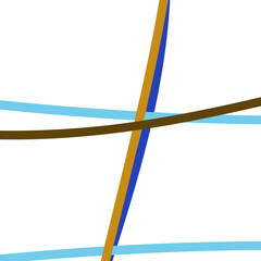Abstract Colorful Lines Graphic Design