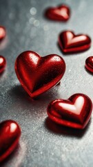 Fototapeta premium heart, love, valentine, wood, shape, symbol, decoration, romance, wooden, day, card, red, romantic, gift, texture, valentines day, vintage, holiday, hearts, celebration, concept, string, valentines, v