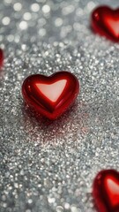 Fototapeta premium heart, love, valentine, wood, shape, symbol, decoration, romance, wooden, day, card, red, romantic, gift, texture, valentines day, vintage, holiday, hearts, celebration, concept, string, valentines, v