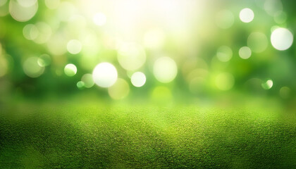 Obraz premium nature natural blur green bokeh