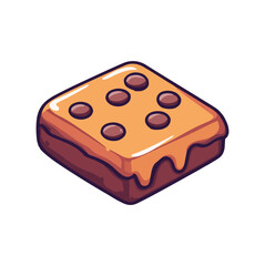 Cute Cartoon Chocolate Bar, Cute Chocolate Bar Vector, Cute Chocolate Bar Clipart