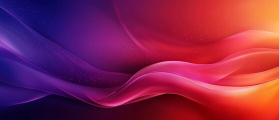 A colorful abstract background with wavy lines and stars