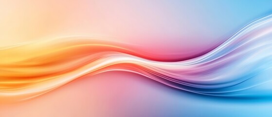 Obraz premium A colorful abstract background with wavy lines
