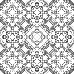 Abstract shapes from lines. Vector graphics for design, prints, decoration, cover, textile, digital wallpaper, web background, wrapping paper, clothing, fabric, packaging, cards.Line pattern.