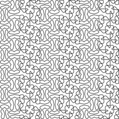 Abstract shapes from lines. Vector graphics for design, prints, decoration, cover, textile, digital wallpaper, web background, wrapping paper, clothing, fabric, packaging, cards.Line pattern.