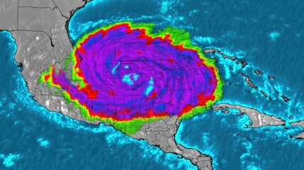 Powerful Hurricane Affects Central America and Caribbean