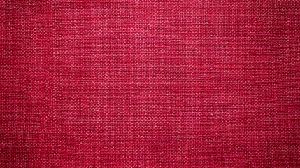 Fototapeta premium A textured red fabric background, showcasing a rich color and subtle details that enhance its visual appeal.