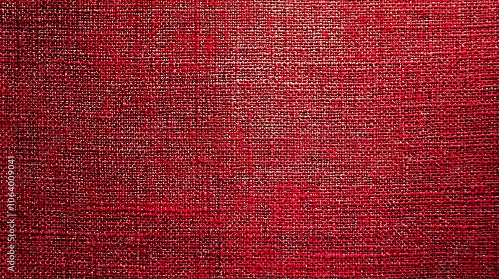 Poster a textured red background featuring a woven pattern, creating a rich, vibrant visual ideal for desig