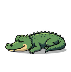 A Crocodile Vector Illustration