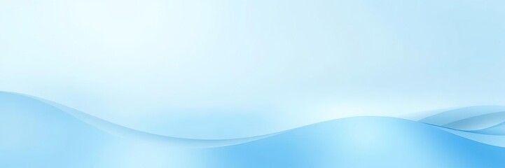 Soft blue gradient background with a subtle wave pattern, atmospheric, relaxing, composition