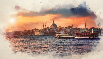 Naklejka premium istanbul