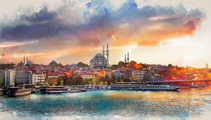 Naklejka premium istanbul