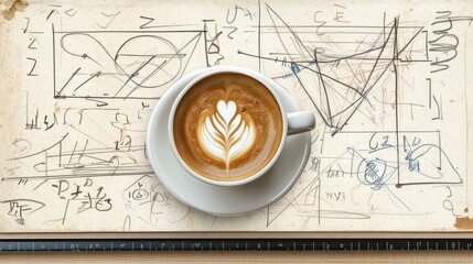 Coffee Art and Creativity on Paper