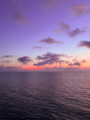 Obraz premium sunset over the sea