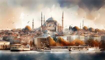 Naklejka premium istanbul