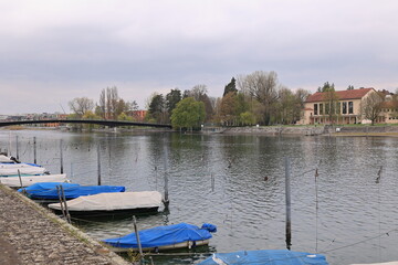 Blick von Konstanz auf den Bodensee