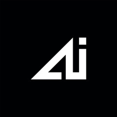 Letter Ai Logo icon design, Modern, Minimalist, Luxury Logo Design