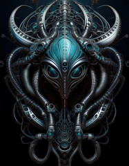 Alien Bio Mech Design