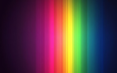 A vibrant spectrum of colors arranged in vertical stripes, creating a visually striking gradient effect.