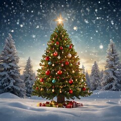 Vintage Christmas Postcard ( 300 DPİ)