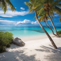 The sun, sand, and sea: paradise on earth.