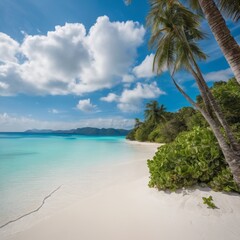 The sun, sand, and sea: paradise on earth.
