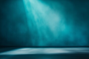 Industrial Blue Wall Background. Minimalist Background for Website Design