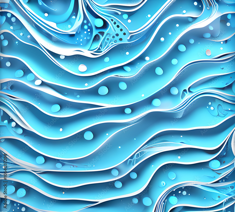 Aufkleber blue and colorful wavy dynamic motion graphics. light motion shape curve. wavy banner template. back
