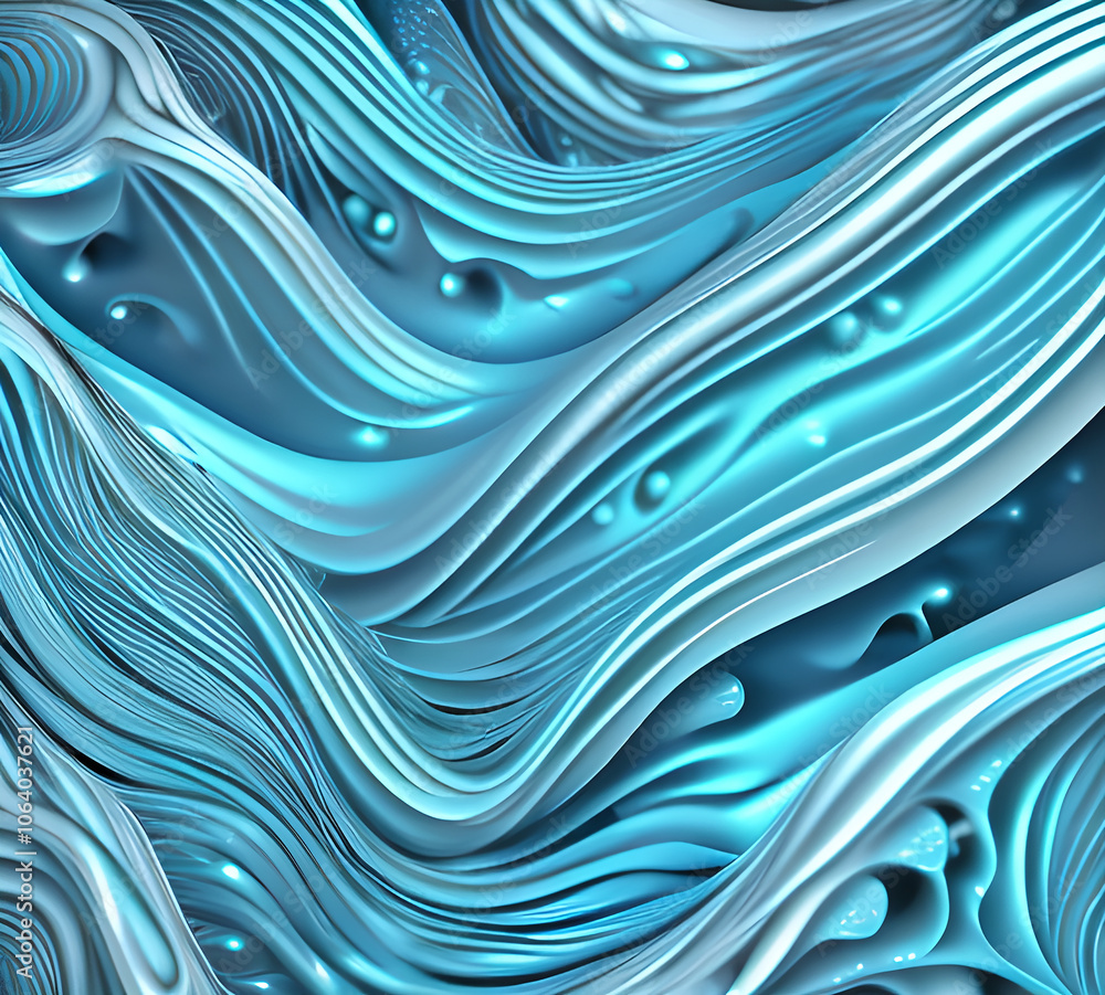 Poster blue and colorful wavy dynamic motion graphics. light motion shape curve. wavy banner template. back