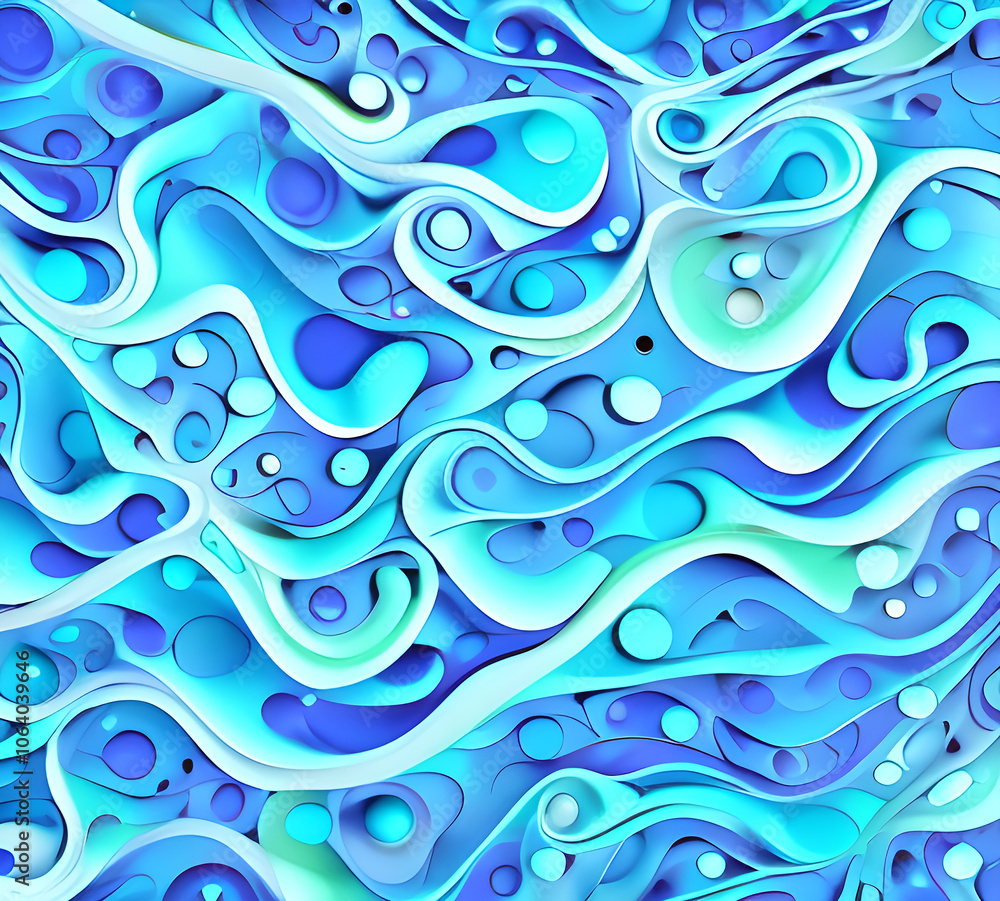 Poster blue and colorful wavy dynamic motion graphics. light motion shape curve. wavy banner template. back