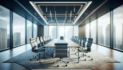 Modern Corporate Meeting Space