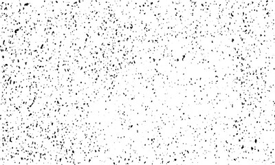 Rubbed aged texture with a halftone raster pattern. Monochrome noise of dust or dirt, printing errors for overlay in grunge technique. (PNG)