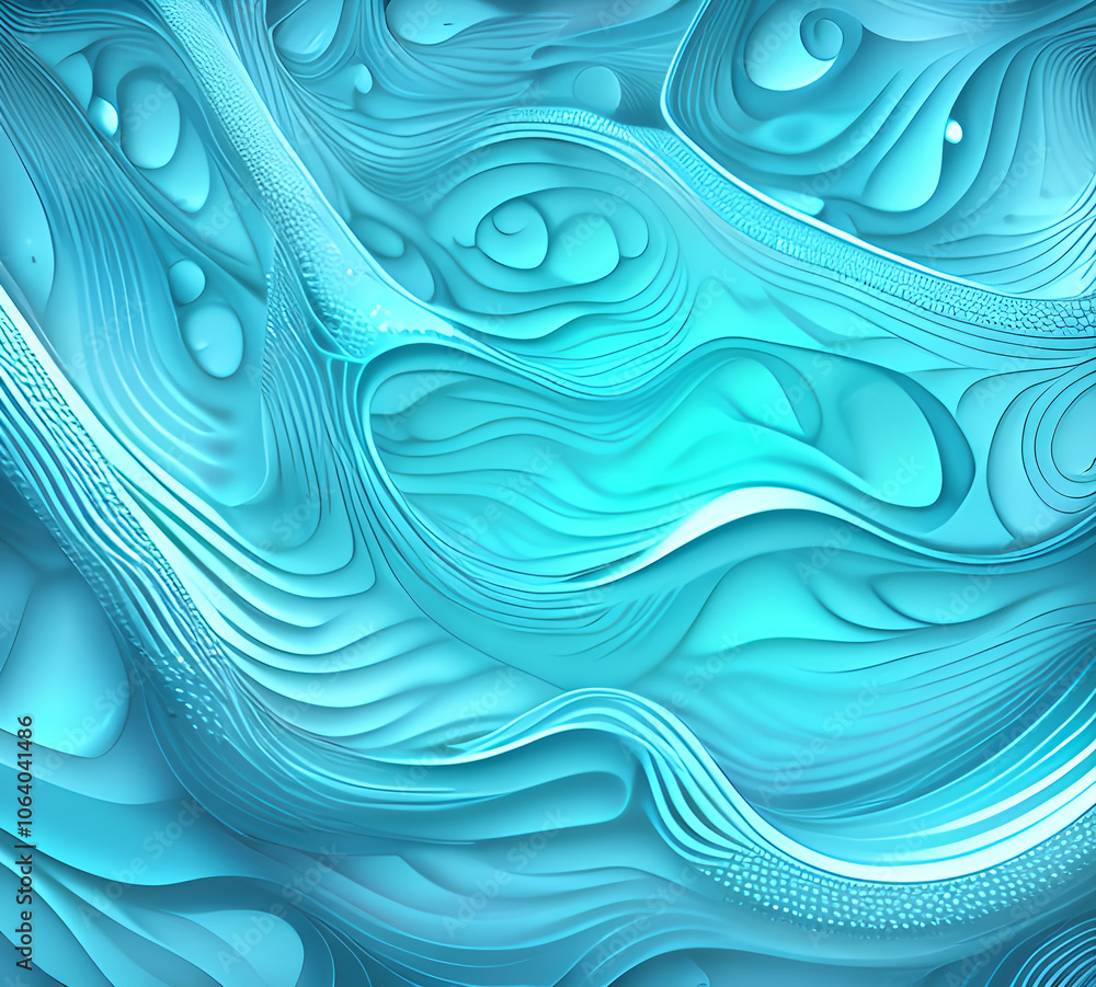 Aufkleber blue and colorful wavy dynamic motion graphics. light motion shape curve. wavy banner template. back