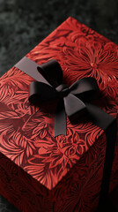 gift box with ribbon