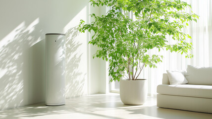 ナチュラルな美しさを活かしたリビング