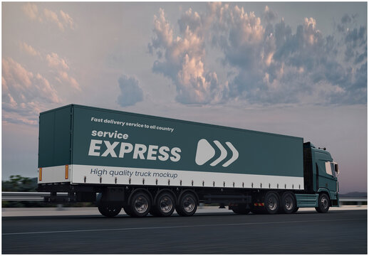 Truck Mockup 03