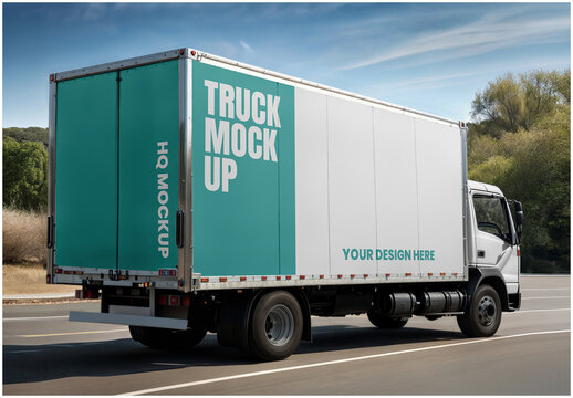 Truck Mockup 04