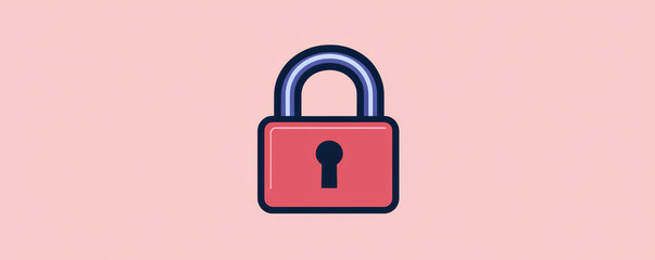Digital lock icon representing security and privacy layers