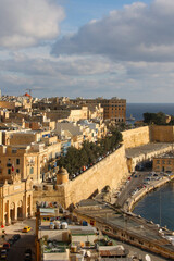 Obraz premium Panoramic view of Valletta