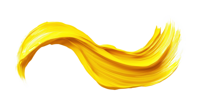 Vibrant abstract painting in yellow, gray shades. Bold yellow line curves, creating movement, dynamism. Gray background provides contrast, yellow line. Abstract composition, colorful, artistic,