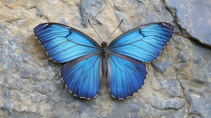 Hemiargus ceraunus is a blue butterfly with a wingspan of an inch. It belongs to the Lycaenidae family.