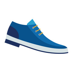 jeans shoes vector art illustration isolated white background