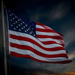 Fototapeta premium American flag
