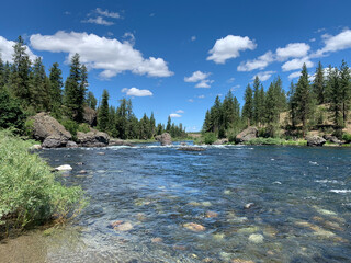 Spokane River in Washington