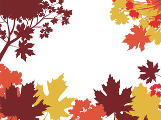 Tree Leaf Graphics Silhouette Vector Template Illustration